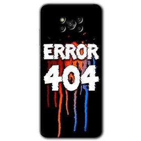Poco X3 NFC 404 Error Baskılı Uyumlu Silikon Kılıf