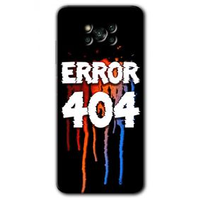 Poco X3 NFC 404 Error Baskılı Uyumlu Silikon Kılıf