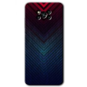 Poco X3 NFC Abstract 4 Baskılı Uyumlu Silikon Kılıf