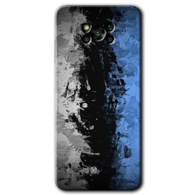 Poco X3 NFC Abstract Wallpaper Baskılı Uyumlu Silikon Kılıf