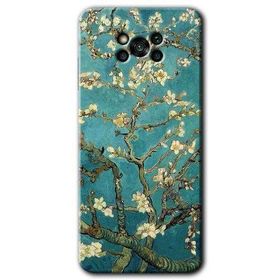 Poco X3 NFC Almond Blossom Baskılı Uyumlu Silikon Kılıf