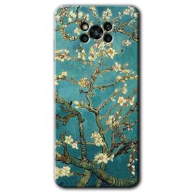 Poco X3 NFC Almond Blossom Baskılı Uyumlu Silikon Kılıf
