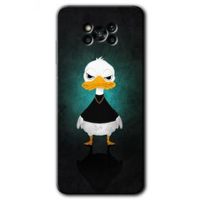 Poco X3 NFC Angry Duck Baskılı Uyumlu Silikon Kılıf