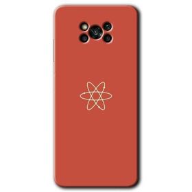 Poco X3 NFC Atom Baskılı Uyumlu Silikon Kılıf