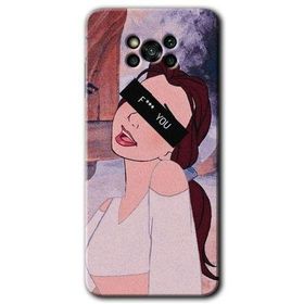 Poco X3 NFC Bad Girl Baskılı Uyumlu Silikon Kılıf