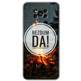 Poco X3 NFC Bezdum Da Baskılı Uyumlu Silikon Kılıf