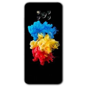 Poco X3 NFC Black 1 Baskılı Uyumlu Silikon Kılıf