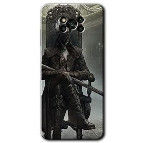 Poco X3 NFC Bloodborne Hunters Baskılı Uyumlu Silikon Kılıf
