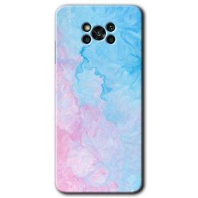 Poco X3 NFC Blue Art Baskılı Uyumlu Silikon Kılıf