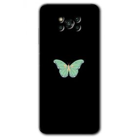 Poco X3 NFC Butterfly Tree Baskılı Uyumlu Silikon Kılıf
