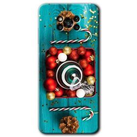 Poco X3 NFC Christmas Baskılı Uyumlu Silikon Kılıf
