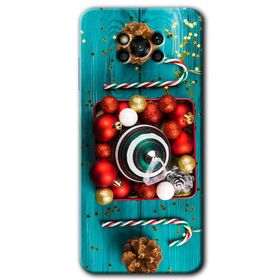 Poco X3 NFC Christmas Baskılı Uyumlu Silikon Kılıf