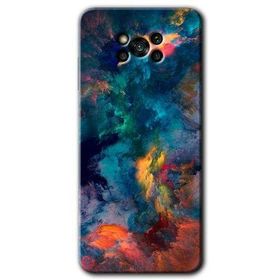 Poco X3 NFC Color Storm Baskılı Uyumlu Silikon Kılıf