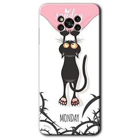 Poco X3 NFC Dark Sunday Baskılı Uyumlu Silikon Kılıf