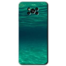 Poco X3 NFC Derin Deniz Baskılı Uyumlu Silikon Kılıf