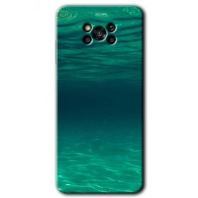 Poco X3 NFC Derin Deniz Baskılı Uyumlu Silikon Kılıf