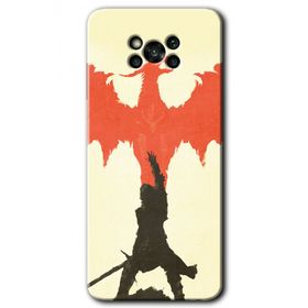 Poco X3 NFC Dragon Hunter 1 Baskılı Uyumlu Silikon Kılıf