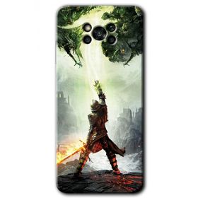Poco X3 NFC Dragon Hunter Baskılı Uyumlu Silikon Kılıf