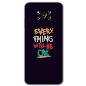 Poco X3 NFC Everything Baskılı Uyumlu Silikon Kılıf