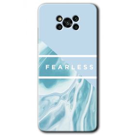 Poco X3 NFC Fearless Baskılı Uyumlu Silikon Kılıf