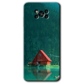 Poco X3 NFC Flash Logo Baskılı Uyumlu Silikon Kılıf