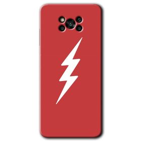 Poco X3 NFC Flash Logo Baskılı Uyumlu Silikon Kılıf