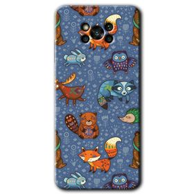 Poco X3 NFC Flash Logo Baskılı Uyumlu Silikon Kılıf