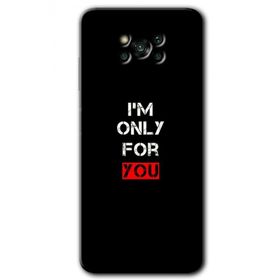 Poco X3 NFC For You Baskılı Uyumlu Silikon Kılıf
