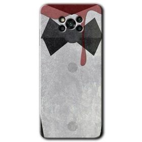 Poco X3 NFC Gentleman Blood Baskılı Uyumlu Silikon Kılıf
