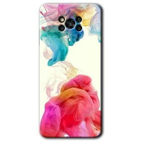 Poco X3 NFC Gökkuşağı Color Baskılı Uyumlu Silikon Kılıf