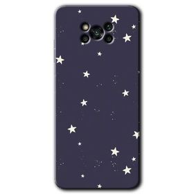 Poco X3 NFC Gökyüzü Yıldız Baskılı Uyumlu Silikon Kılıf