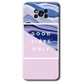 Poco X3 NFC Good Vibes Baskılı Uyumlu Silikon Kılıf