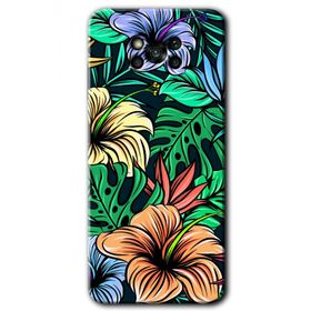 Poco X3 NFC Hibiscus Flowers Baskılı Uyumlu Silikon Kılıf