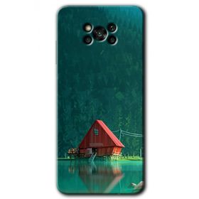 Poco X3 NFC House In Woods Baskılı Uyumlu Silikon Kılıf