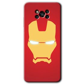 Poco X3 NFC İronMan Baskılı Uyumlu Silikon Kılıf