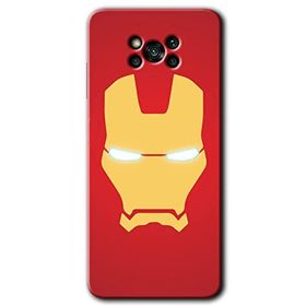 Poco X3 NFC İronMan Baskılı Uyumlu Silikon Kılıf