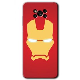 Poco X3 NFC İronMan Baskılı Uyumlu Silikon Kılıf
