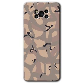 Poco X3 NFC Kamuflaj 6 Baskılı Uyumlu Silikon Kılıf