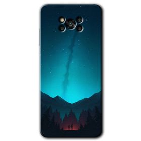Poco X3 NFC Mandala Patterns Kaleidoscope Baskılı Uyumlu Silikon Kılıf