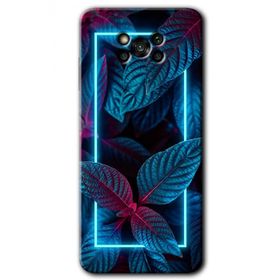 Poco X3 NFC Mekanik Yaprak 4 Baskılı Uyumlu Silikon Kılıf