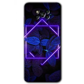 Poco X3 NFC Mekanik Yaprak 5 Baskılı Uyumlu Silikon Kılıf