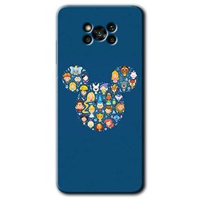 Poco X3 NFC Mickey Baskılı Uyumlu Silikon Kılıf