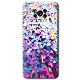 Poco X3 NFC Mosaic Fragments Colorfull Baskılı Uyumlu Silikon Kılıf