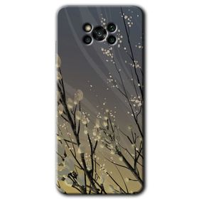 Poco X3 NFC Outlines Paint Baskılı Uyumlu Silikon Kılıf