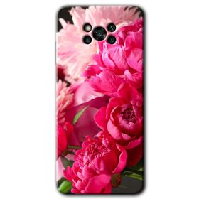 Poco X3 NFC Portakal Çiçeği Baskılı Uyumlu Silikon Kılıf