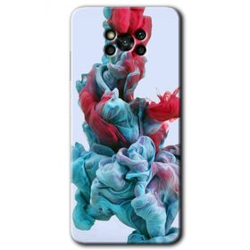 Poco X3 NFC Renkli Karışım Baskılı Uyumlu Silikon Kılıf