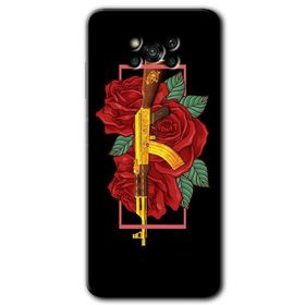 Poco X3 NFC Samurai Girl Baskılı Uyumlu Silikon Kılıf