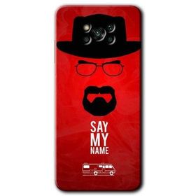 Poco X3 NFC Say My Name Baskılı Uyumlu Silikon Kılıf