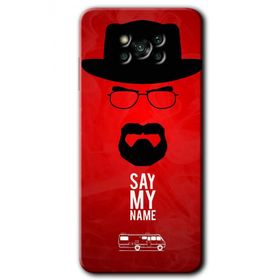 Poco X3 NFC Say My Name Baskılı Uyumlu Silikon Kılıf