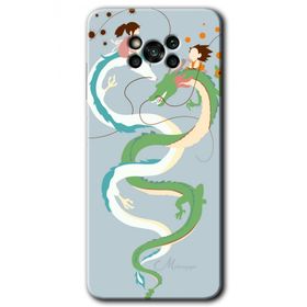 Poco X3 NFC Snake Friendship Baskılı Uyumlu Silikon Kılıf